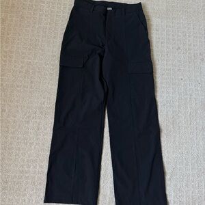 Mono B women’s black pocket cargo style outdoor hiking causal pants Medium 8 10